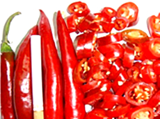 Pimiento rojo congelado rallado